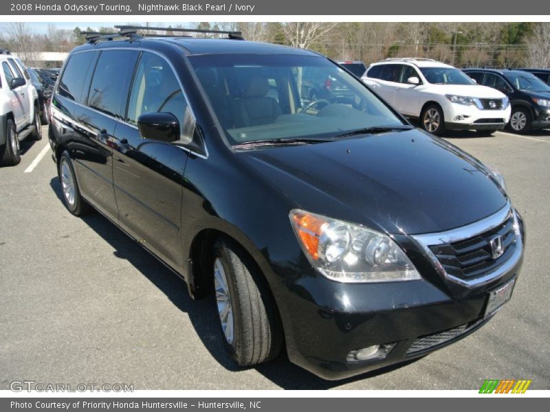 Nighthawk Black Pearl / Ivory 2008 Honda Odyssey Touring