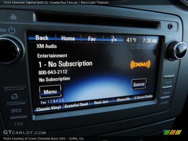 Crystal Red Tintcoat / Black/Light Titanium 2014 Chevrolet Captiva Sport LS