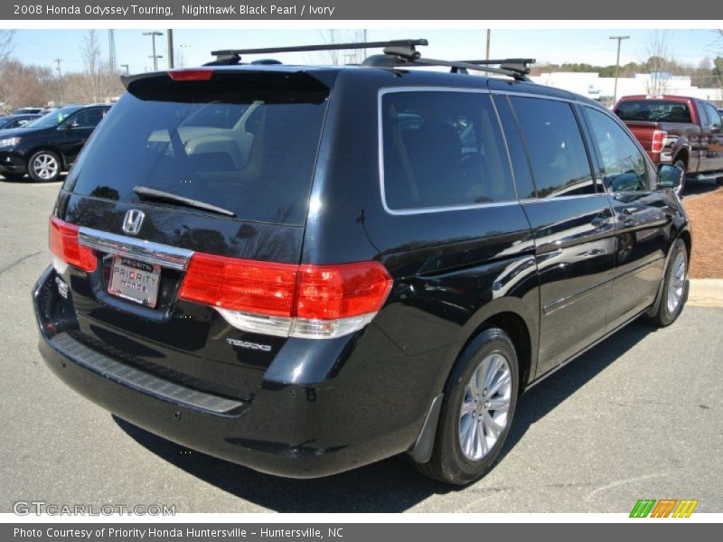 Nighthawk Black Pearl / Ivory 2008 Honda Odyssey Touring