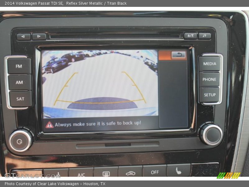 Reflex Silver Metallic / Titan Black 2014 Volkswagen Passat TDI SE