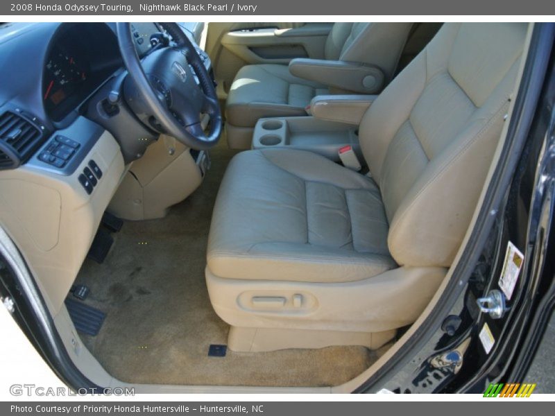 Nighthawk Black Pearl / Ivory 2008 Honda Odyssey Touring