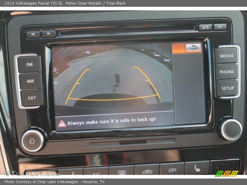 Reflex Silver Metallic / Titan Black 2014 Volkswagen Passat TDI SE