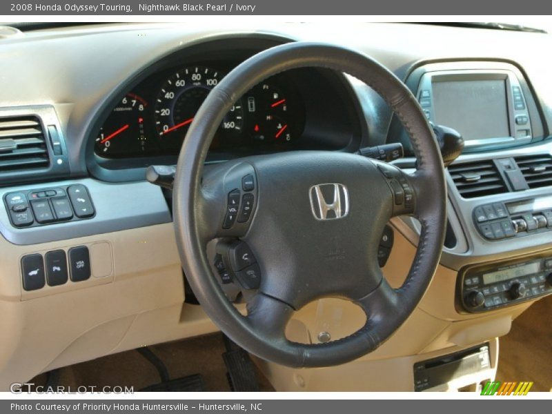 Nighthawk Black Pearl / Ivory 2008 Honda Odyssey Touring