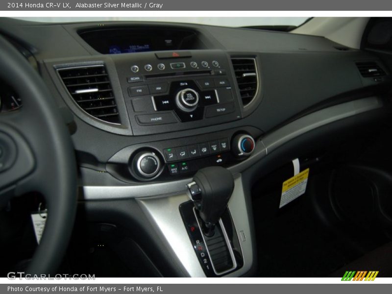 Alabaster Silver Metallic / Gray 2014 Honda CR-V LX