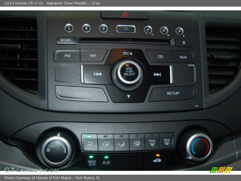 Alabaster Silver Metallic / Gray 2014 Honda CR-V LX