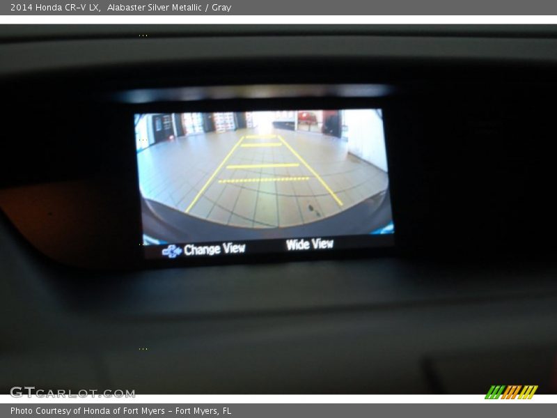 Alabaster Silver Metallic / Gray 2014 Honda CR-V LX