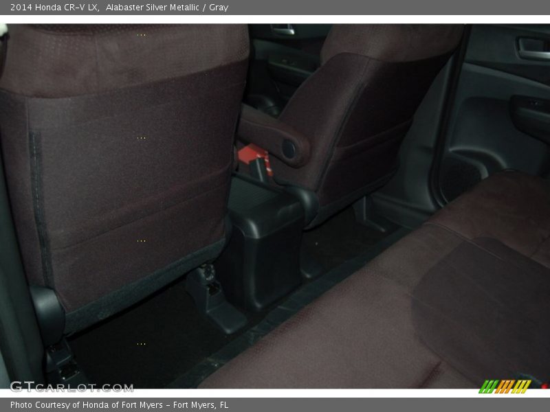 Alabaster Silver Metallic / Gray 2014 Honda CR-V LX