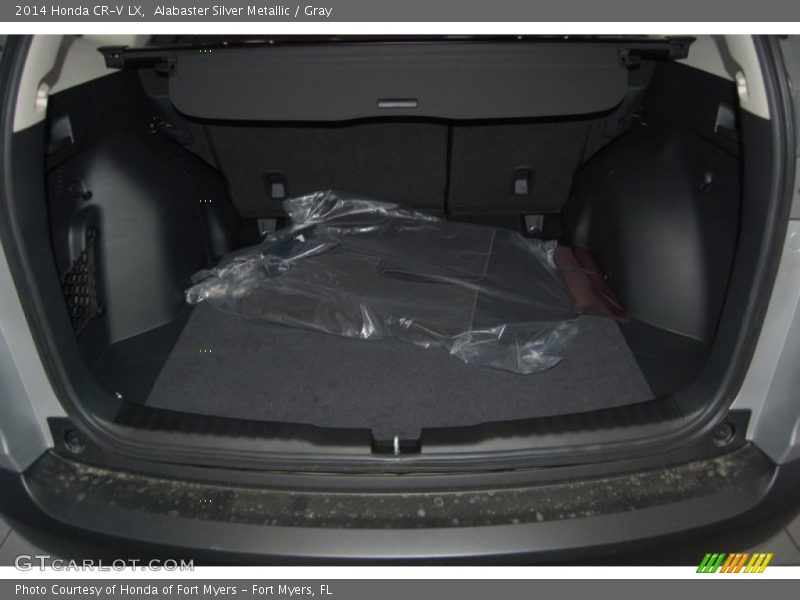 Alabaster Silver Metallic / Gray 2014 Honda CR-V LX