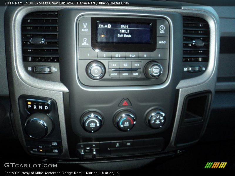 Flame Red / Black/Diesel Gray 2014 Ram 1500 Express Crew Cab 4x4