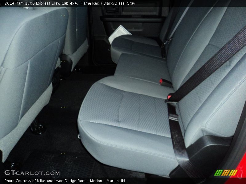 Flame Red / Black/Diesel Gray 2014 Ram 1500 Express Crew Cab 4x4