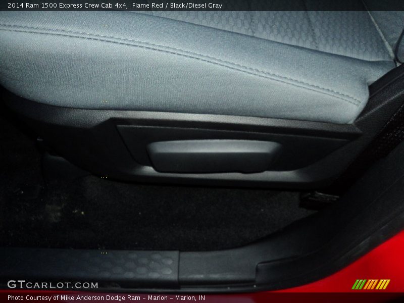 Flame Red / Black/Diesel Gray 2014 Ram 1500 Express Crew Cab 4x4
