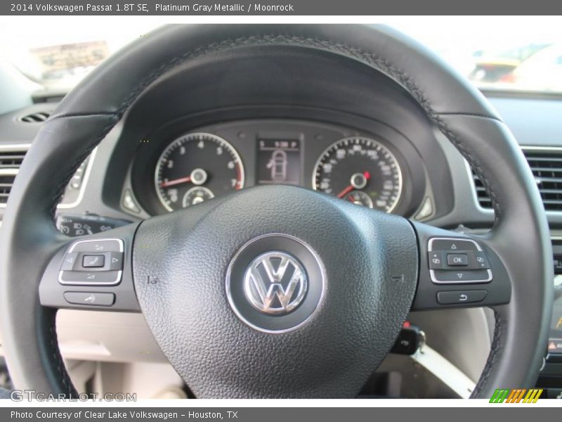 Platinum Gray Metallic / Moonrock 2014 Volkswagen Passat 1.8T SE