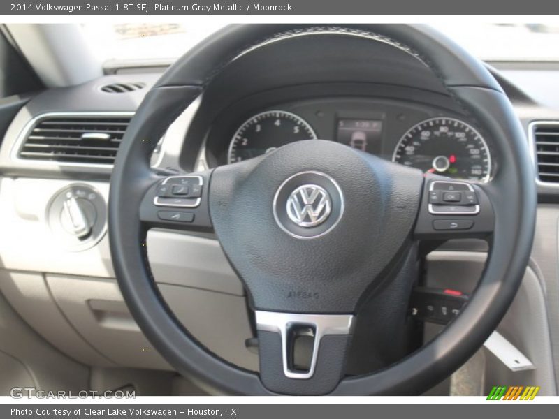 Platinum Gray Metallic / Moonrock 2014 Volkswagen Passat 1.8T SE