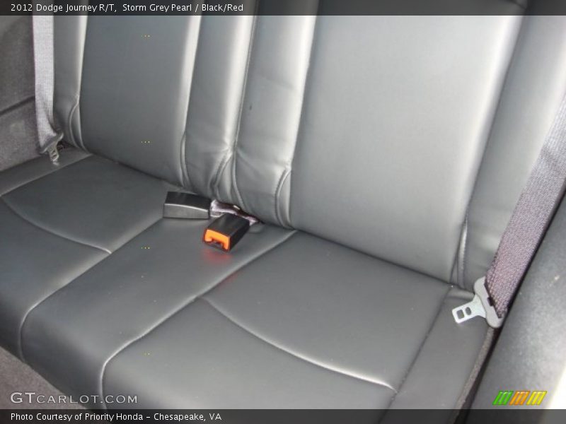 Storm Grey Pearl / Black/Red 2012 Dodge Journey R/T