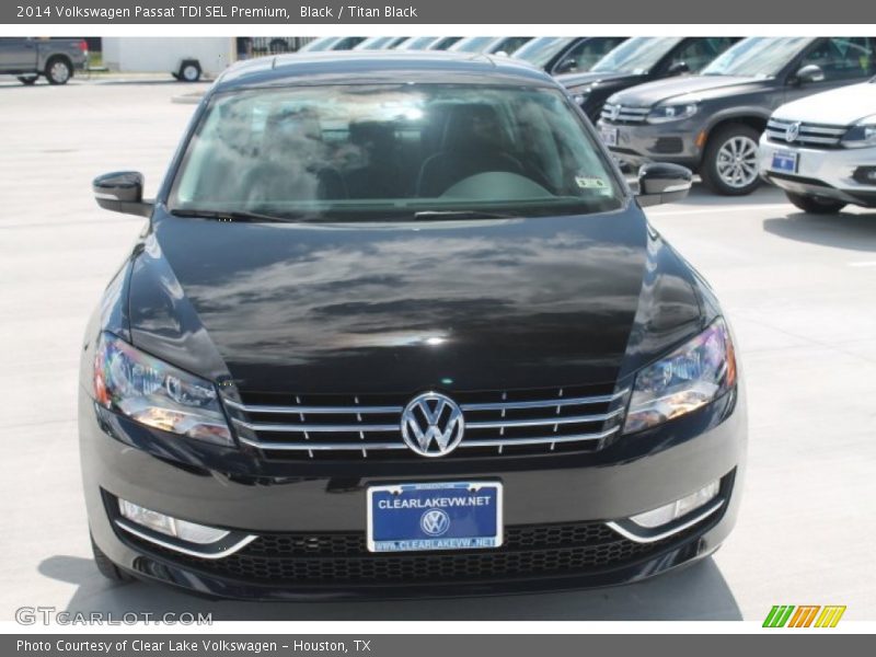 Black / Titan Black 2014 Volkswagen Passat TDI SEL Premium