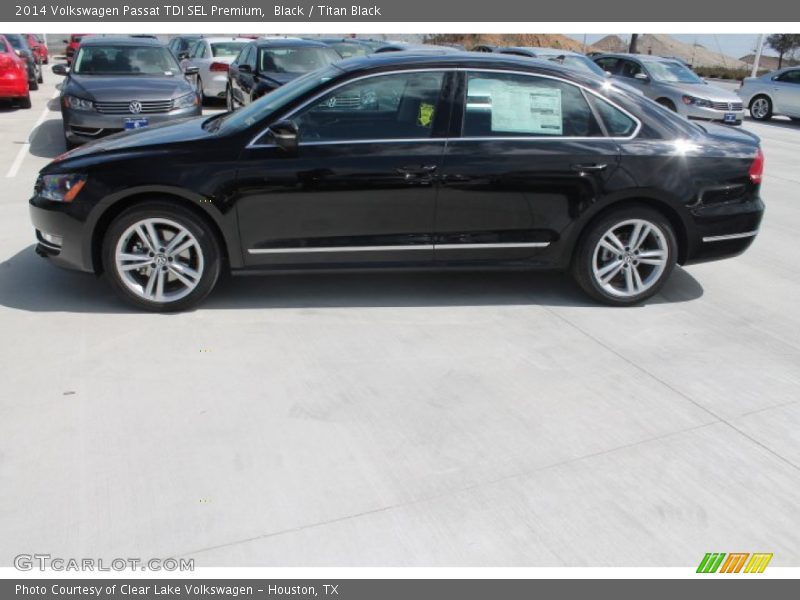 Black / Titan Black 2014 Volkswagen Passat TDI SEL Premium