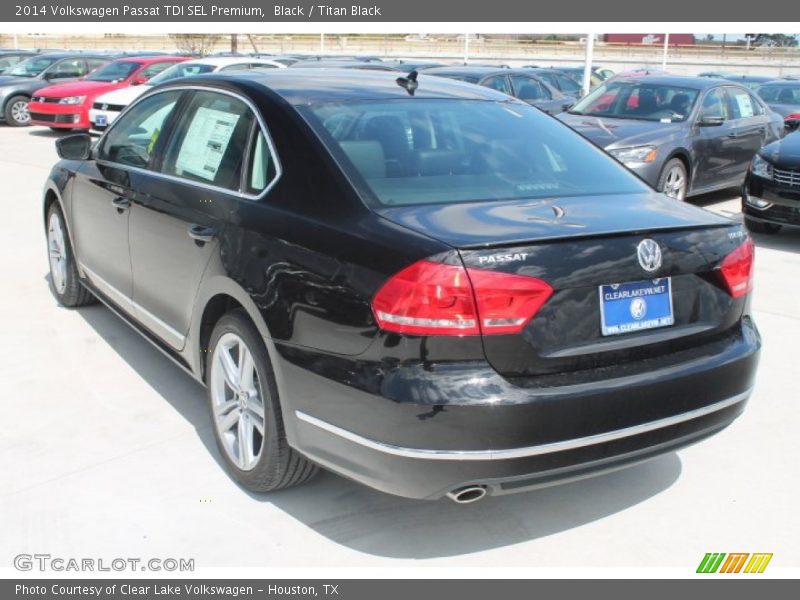 Black / Titan Black 2014 Volkswagen Passat TDI SEL Premium