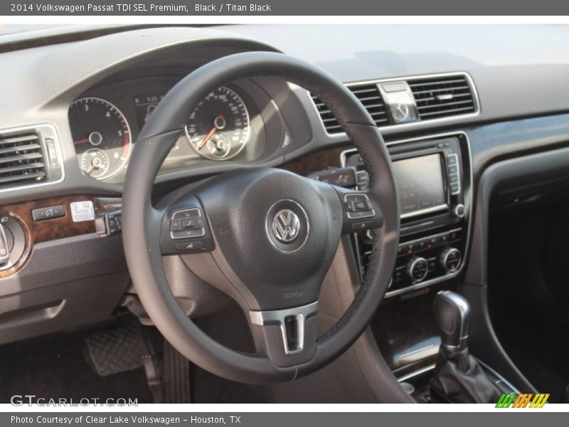 Black / Titan Black 2014 Volkswagen Passat TDI SEL Premium
