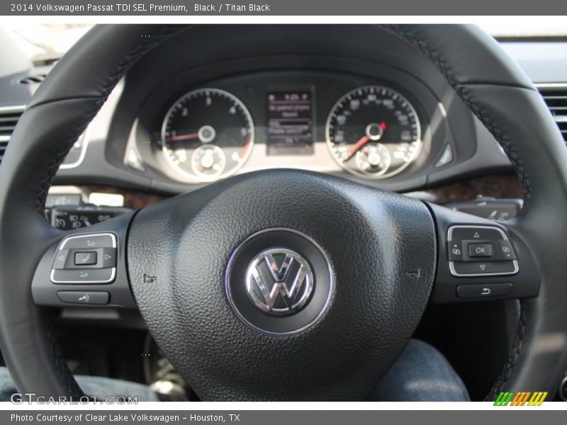 Black / Titan Black 2014 Volkswagen Passat TDI SEL Premium