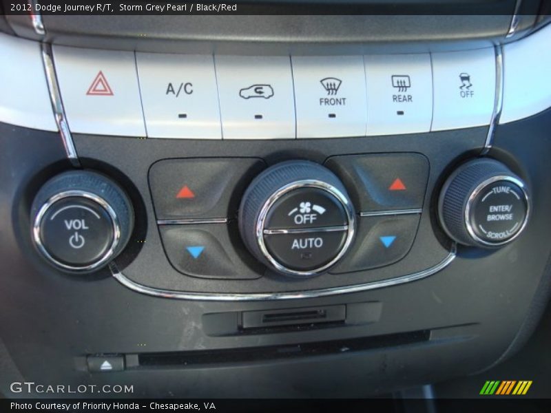 Controls of 2012 Journey R/T