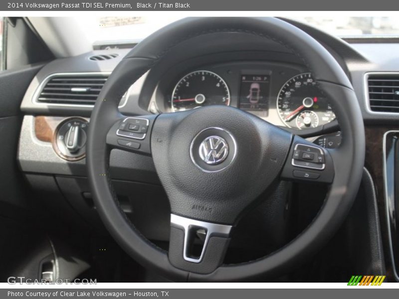 Black / Titan Black 2014 Volkswagen Passat TDI SEL Premium