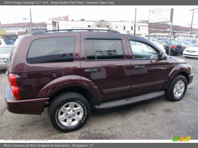 Deep Molten Red Pearl / Medium Slate Gray 2004 Dodge Durango SLT 4x4
