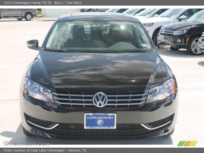 Black / Titan Black 2014 Volkswagen Passat TDI SE