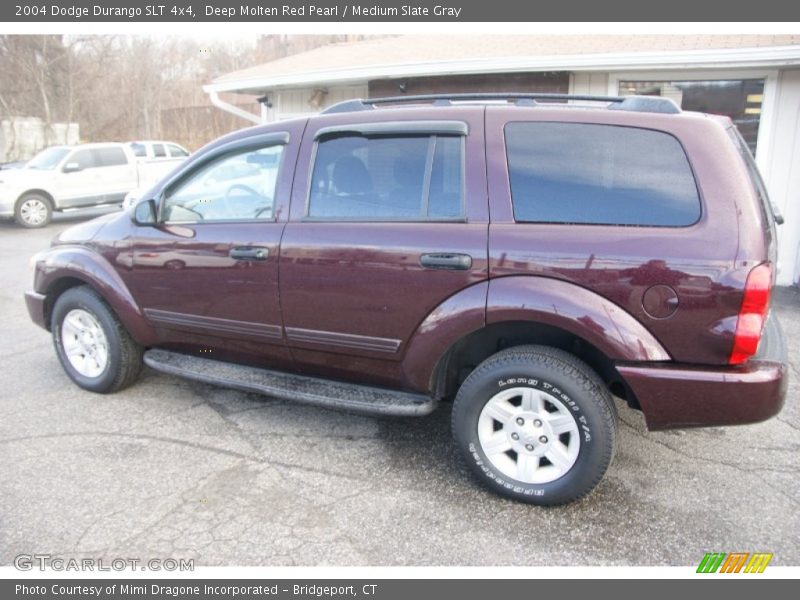 Deep Molten Red Pearl / Medium Slate Gray 2004 Dodge Durango SLT 4x4