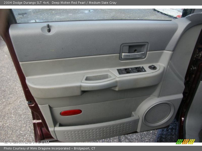 Deep Molten Red Pearl / Medium Slate Gray 2004 Dodge Durango SLT 4x4