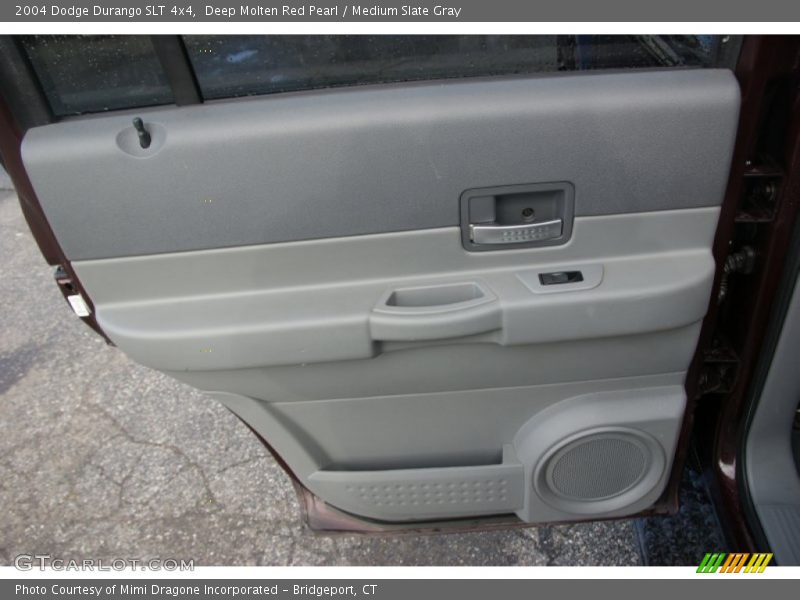 Deep Molten Red Pearl / Medium Slate Gray 2004 Dodge Durango SLT 4x4