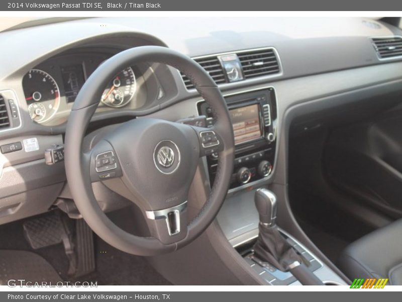 Black / Titan Black 2014 Volkswagen Passat TDI SE