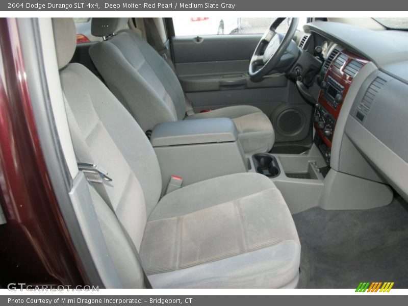Deep Molten Red Pearl / Medium Slate Gray 2004 Dodge Durango SLT 4x4