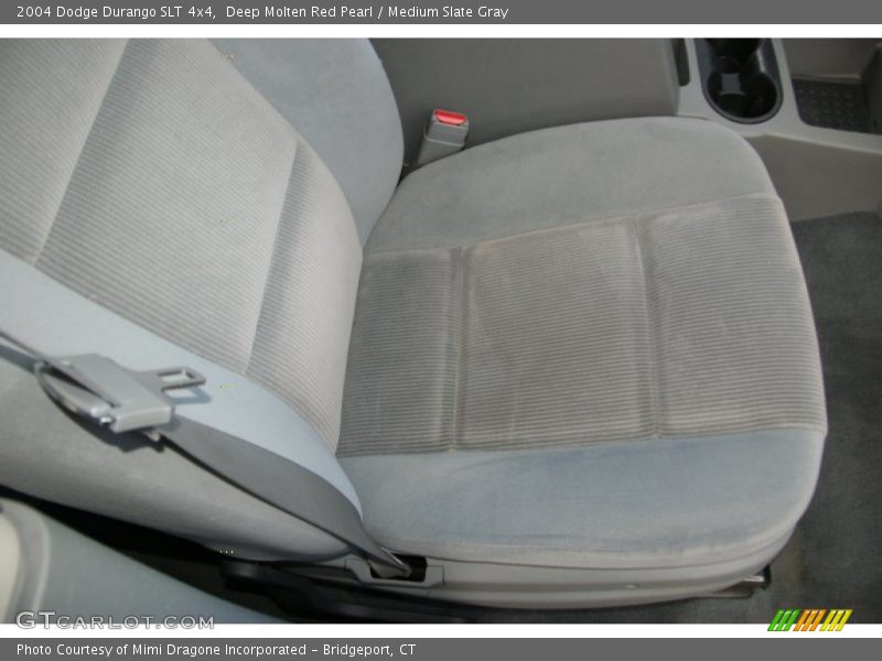 Deep Molten Red Pearl / Medium Slate Gray 2004 Dodge Durango SLT 4x4