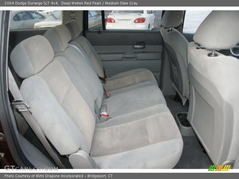 Deep Molten Red Pearl / Medium Slate Gray 2004 Dodge Durango SLT 4x4