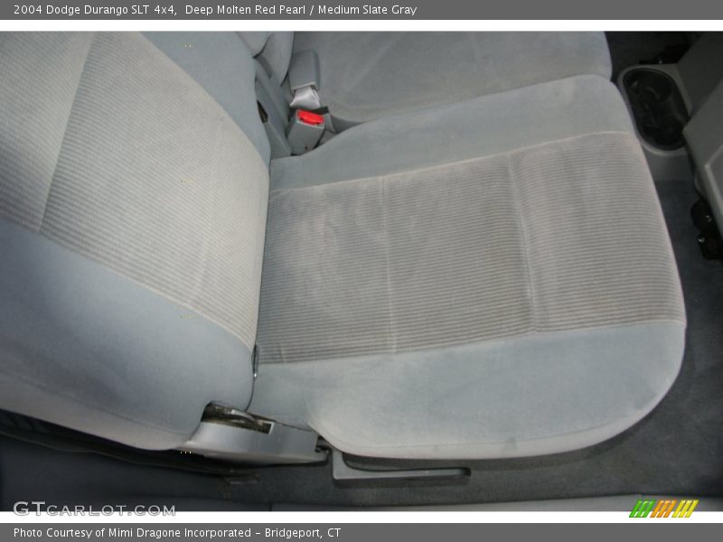 Deep Molten Red Pearl / Medium Slate Gray 2004 Dodge Durango SLT 4x4