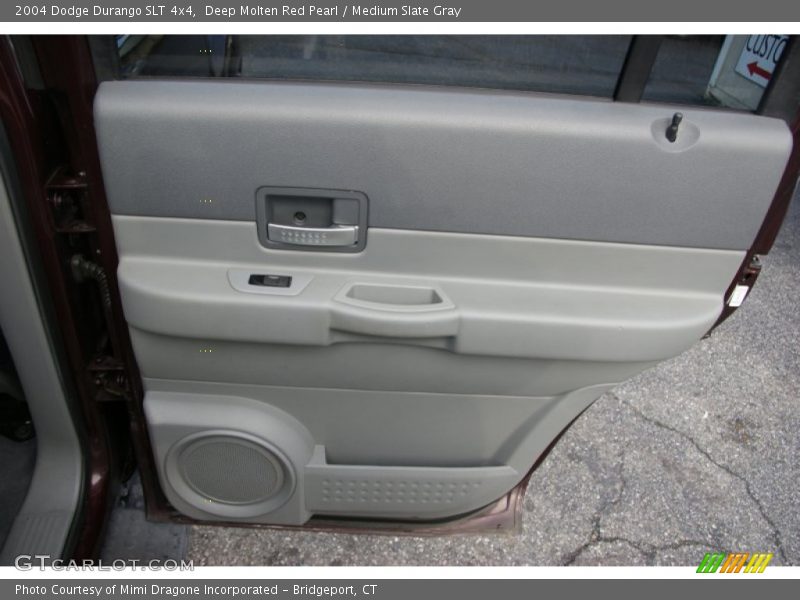 Deep Molten Red Pearl / Medium Slate Gray 2004 Dodge Durango SLT 4x4