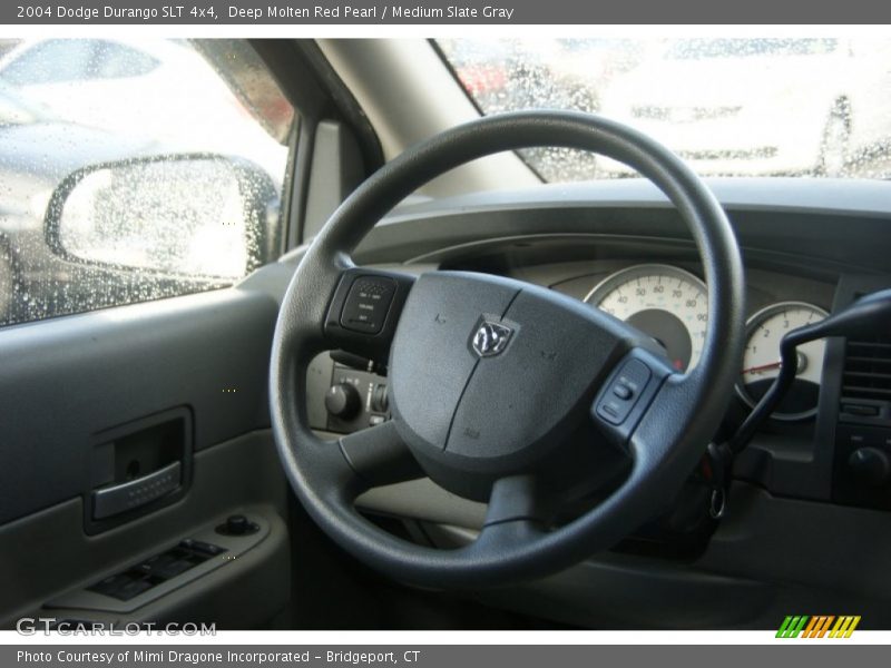 Deep Molten Red Pearl / Medium Slate Gray 2004 Dodge Durango SLT 4x4