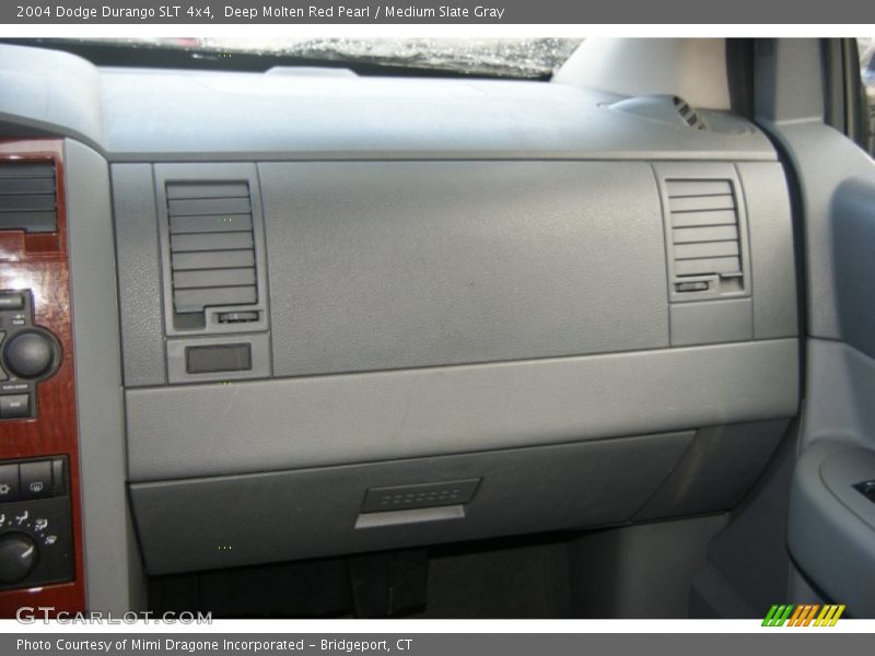 Deep Molten Red Pearl / Medium Slate Gray 2004 Dodge Durango SLT 4x4