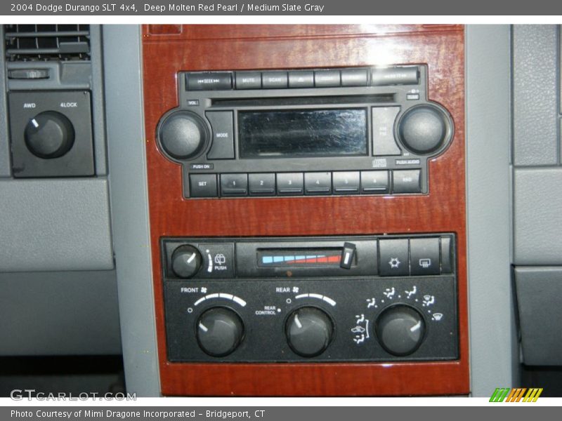 Deep Molten Red Pearl / Medium Slate Gray 2004 Dodge Durango SLT 4x4