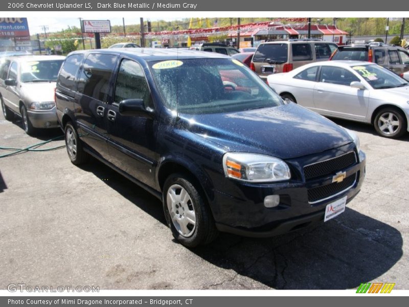 Dark Blue Metallic / Medium Gray 2006 Chevrolet Uplander LS