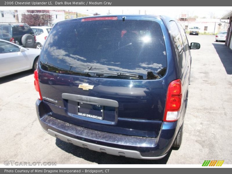 Dark Blue Metallic / Medium Gray 2006 Chevrolet Uplander LS