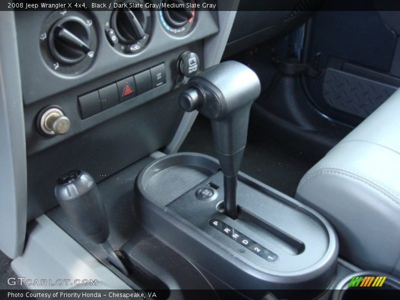 Black / Dark Slate Gray/Medium Slate Gray 2008 Jeep Wrangler X 4x4