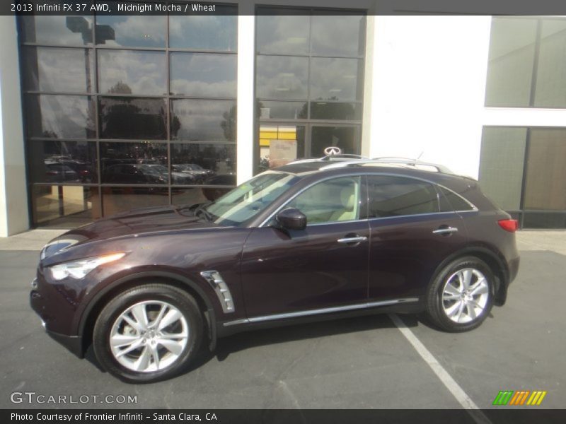 Midnight Mocha / Wheat 2013 Infiniti FX 37 AWD