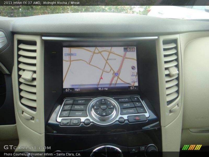 Midnight Mocha / Wheat 2013 Infiniti FX 37 AWD