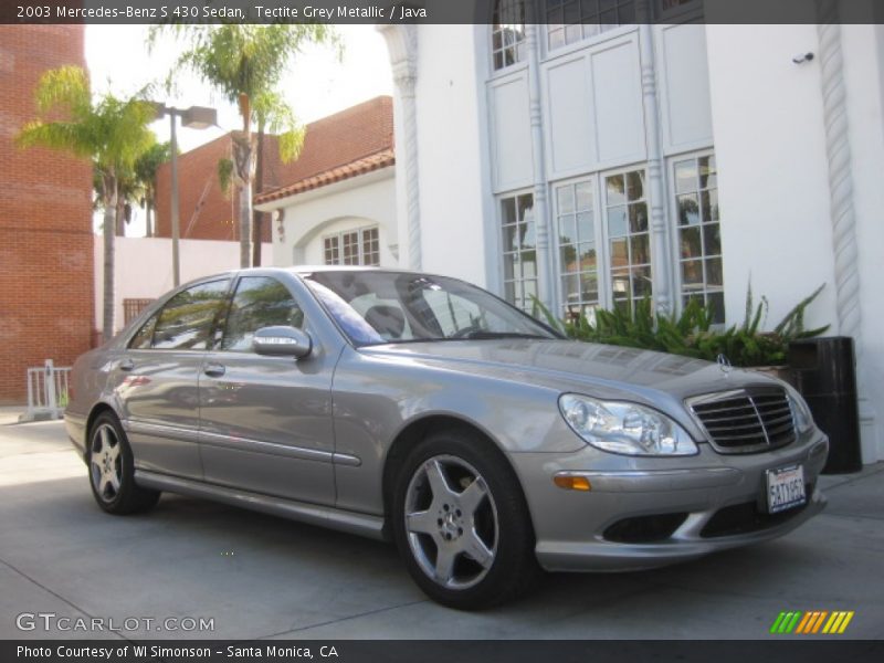 Tectite Grey Metallic / Java 2003 Mercedes-Benz S 430 Sedan