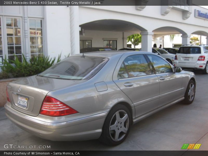 Tectite Grey Metallic / Java 2003 Mercedes-Benz S 430 Sedan