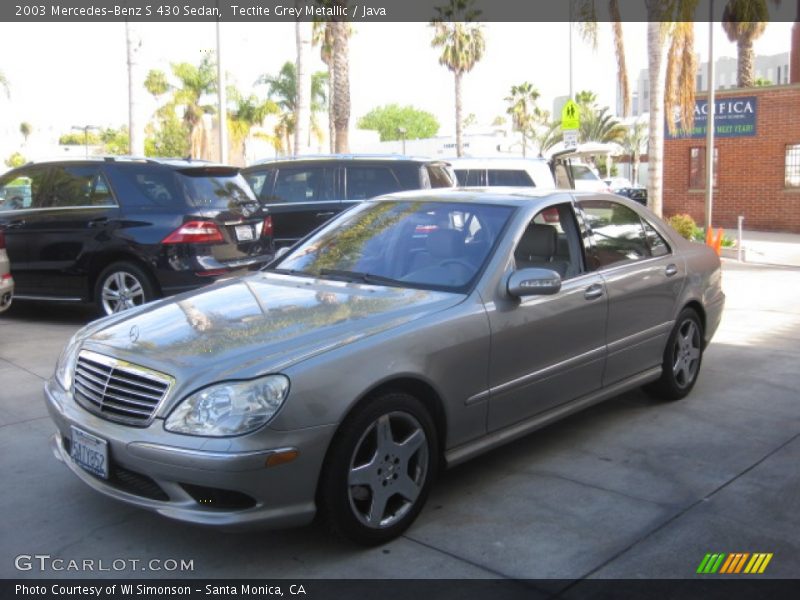 Tectite Grey Metallic / Java 2003 Mercedes-Benz S 430 Sedan