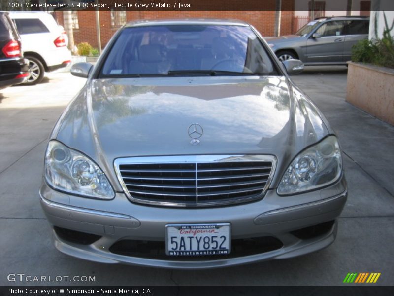 Tectite Grey Metallic / Java 2003 Mercedes-Benz S 430 Sedan