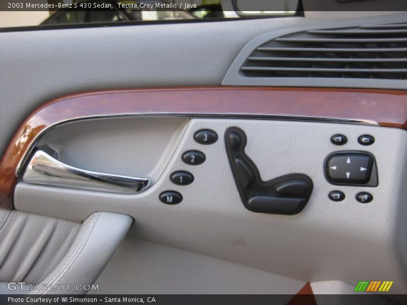 Tectite Grey Metallic / Java 2003 Mercedes-Benz S 430 Sedan