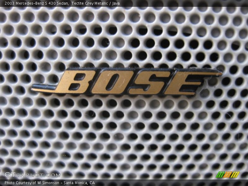 Tectite Grey Metallic / Java 2003 Mercedes-Benz S 430 Sedan
